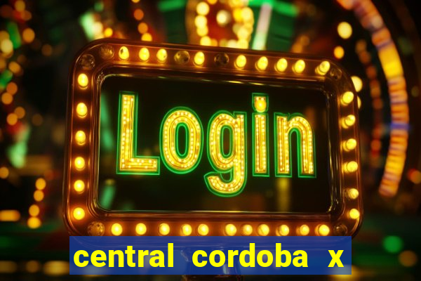 central cordoba x estudiantes palpite