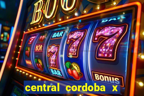 central cordoba x estudiantes palpite