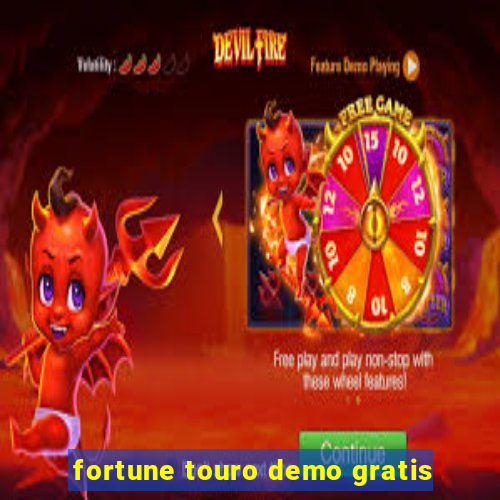 fortune touro demo gratis