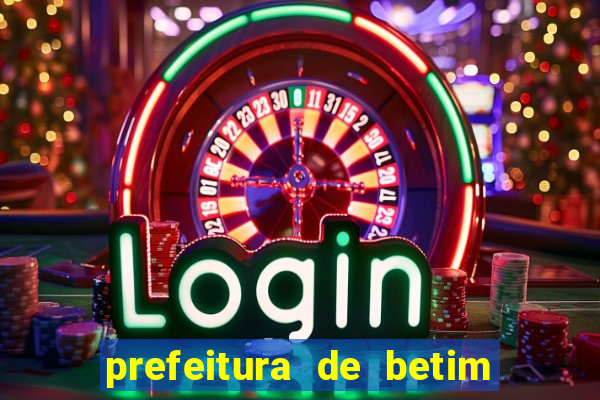prefeitura de betim - contracheque