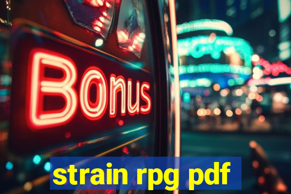 strain rpg pdf