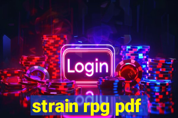 strain rpg pdf
