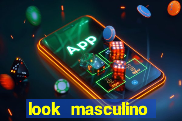 look masculino blazer cinza
