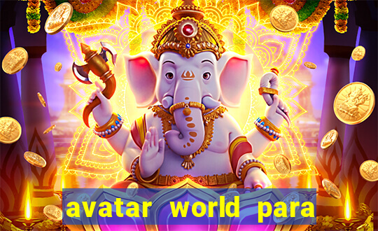 avatar world para colorir e imprimir