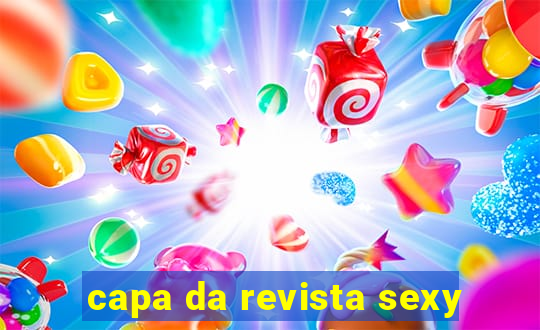capa da revista sexy