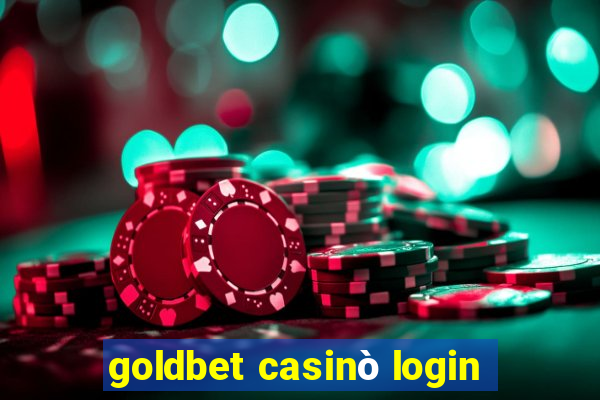 goldbet casinò login