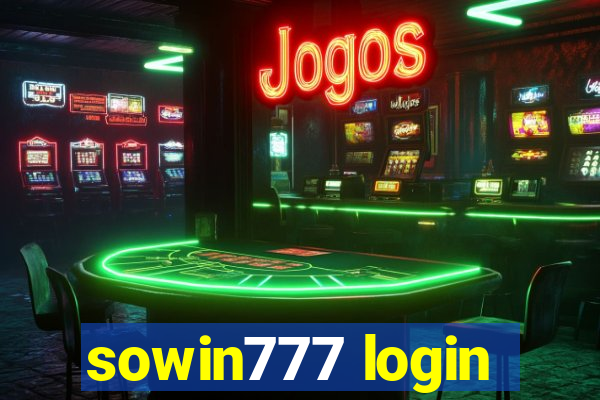 sowin777 login