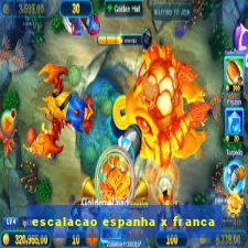 escalacao espanha x franca