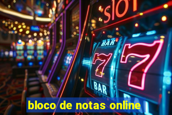 bloco de notas online