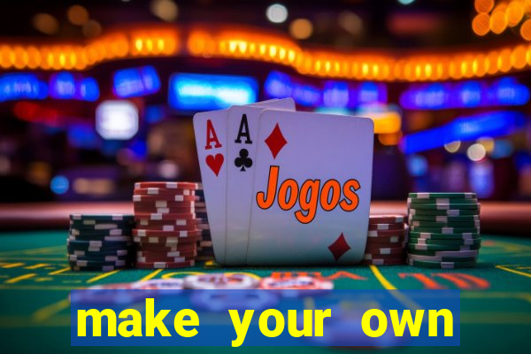 make your own bingo app