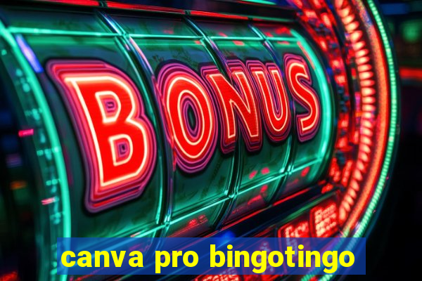 canva pro bingotingo