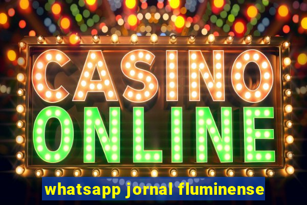 whatsapp jornal fluminense