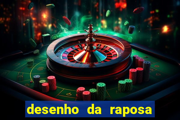 desenho da raposa do cruzeiro para colorir