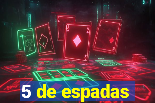 5 de espadas