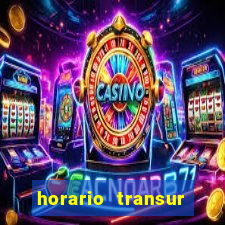 horario transur roleta santos dumont juiz de fora