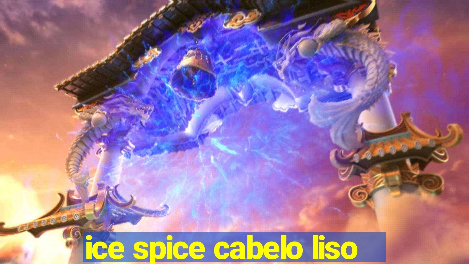 ice spice cabelo liso