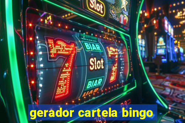 gerador cartela bingo
