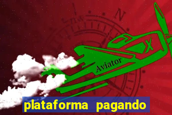 plataforma pagando no cadastro