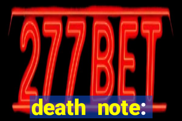 death note: tokubetsu yomikiri
