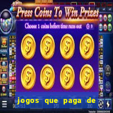 jogos que paga de verdade via pix