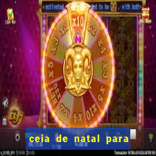 ceia de natal para 20 pessoas