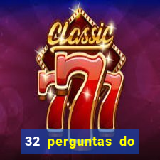 32 perguntas do livro do destino