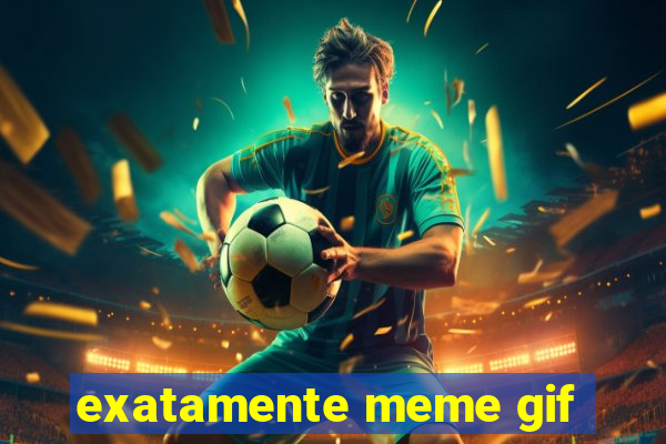 exatamente meme gif