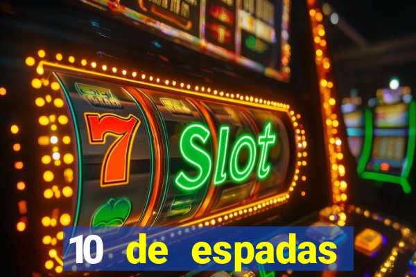 10 de espadas tarot amor