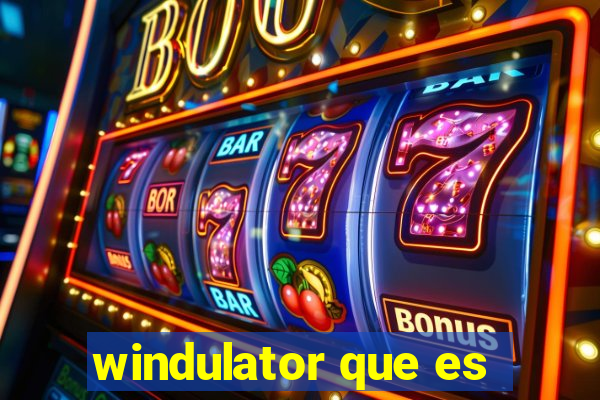 windulator que es
