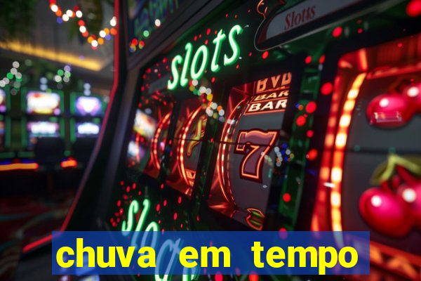 chuva em tempo real ipmet