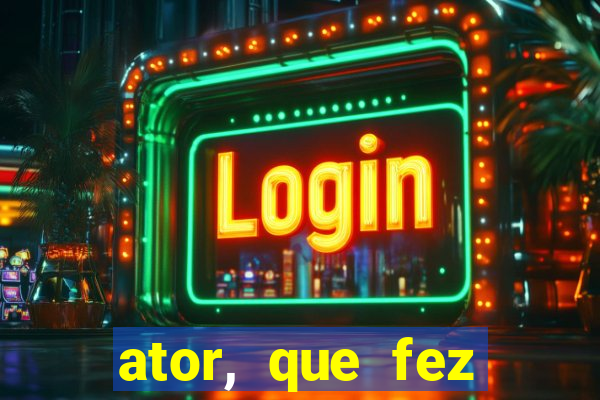 ator, que fez coringa que morreu