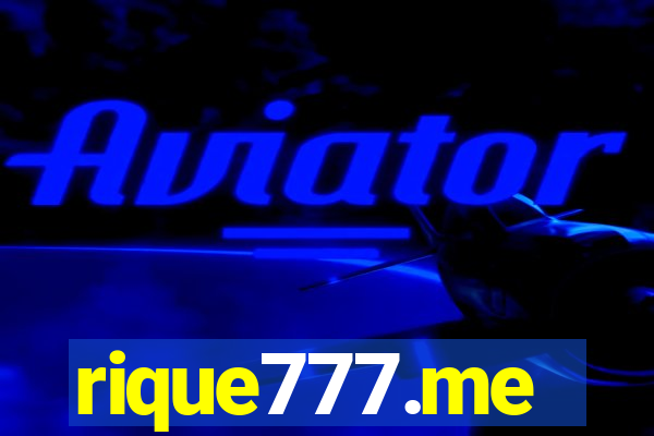 rique777.me