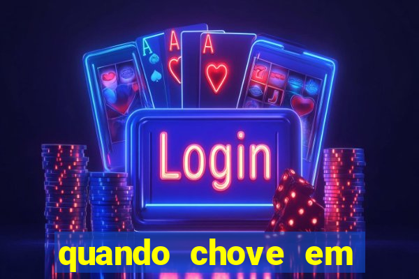 quando chove em porto seguro