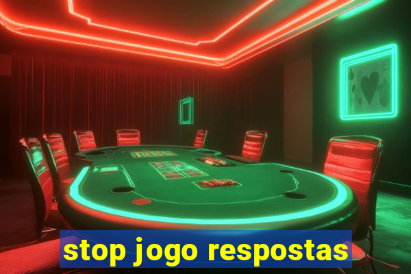 stop jogo respostas