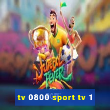 tv 0800 sport tv 1