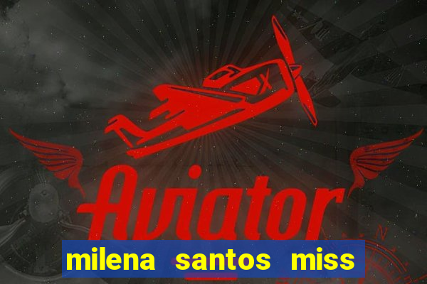 milena santos miss bumbum eua nua
