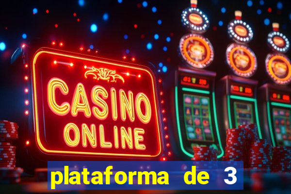 plataforma de 3 reais pg