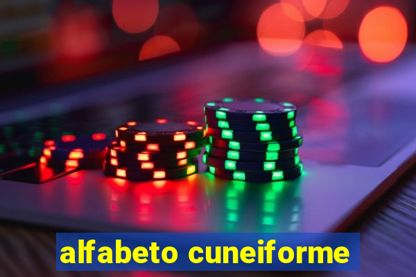 alfabeto cuneiforme