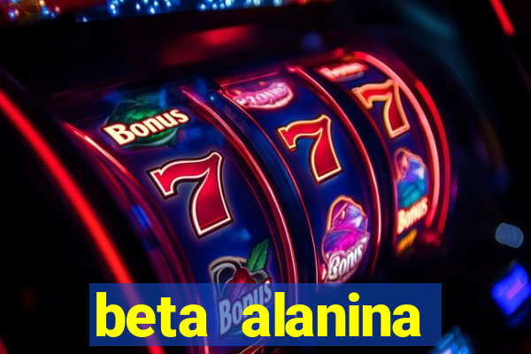 beta alanina aumenta a pressao