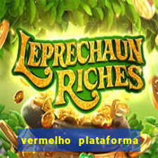 vermelho plataforma de jogos