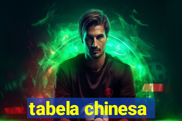 tabela chinesa