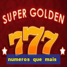 numeros que mais saem no minas cap
