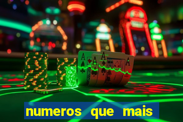 numeros que mais saem no minas cap
