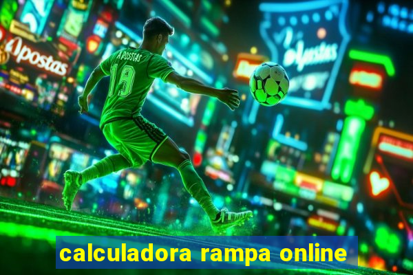 calculadora rampa online