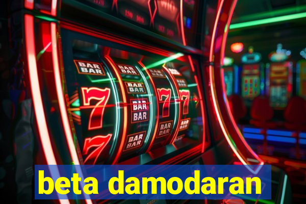 beta damodaran