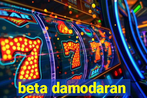 beta damodaran