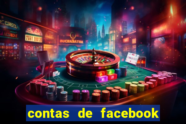 contas de facebook abandonadas com senha e email