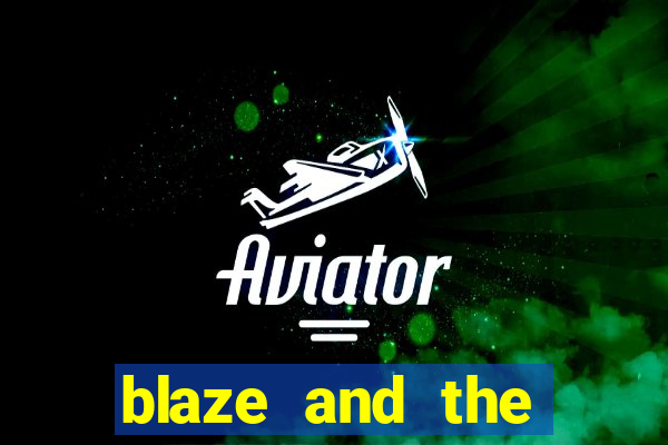 blaze and the monster machines logo font