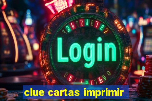 clue cartas imprimir