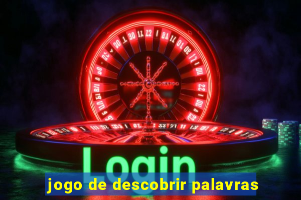 jogo de descobrir palavras
